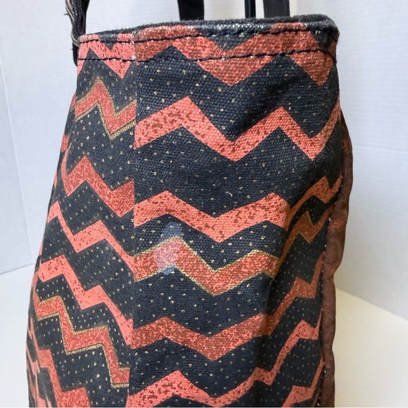 Laurel Burch Native Horses Travel Large Tote Bag Colorful, Cotton Western Whimsy - Picture 10 of 16